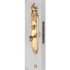 GP Solid Zinc Alloy Luxury Home Bedroom Golden Color Sliding Door Handle Mortise Lever Entry Door Lock