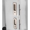 Bathroom Wc Hidden Sliding Hook Invisible Handle Set Pull Lock Sliding Door Lock