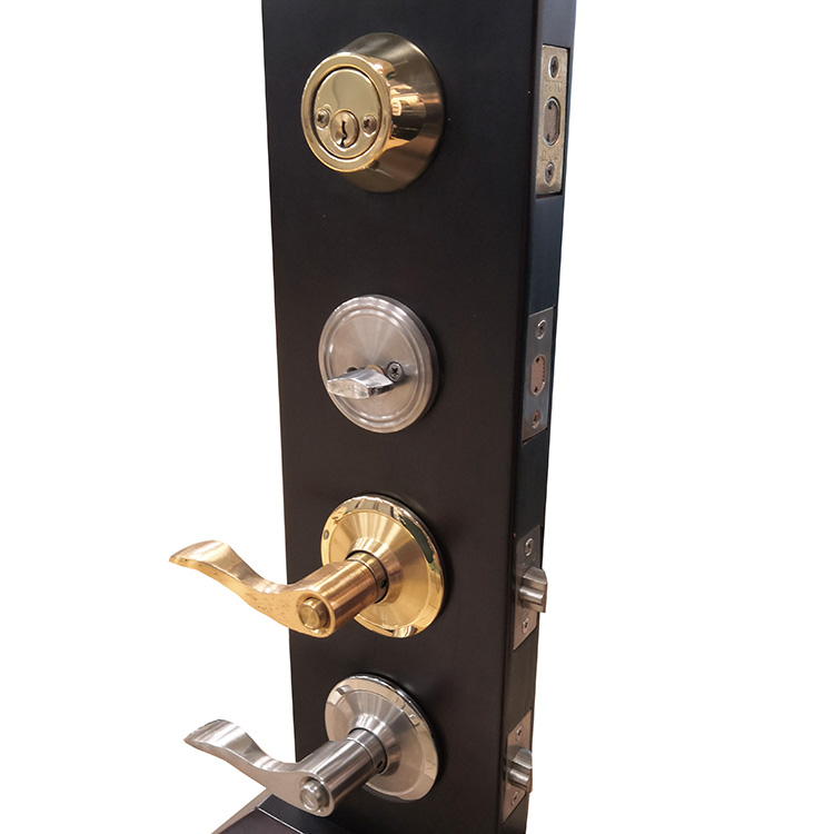 Cylindrical Knob Lockset Door Lock Brandwine Knob Antique Brass
