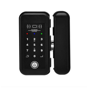 Electronic Door Fingerprint Password Lock Smart Door Lock For Frameless Door 