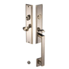 Solid Zinc Alloy Outdoor Gate Lock Double Exterior Door Lock for Wood Steel Iron Gates American Door Lock