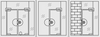 Both Side Safe Glass Door Fingerprint Lock