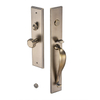 DAB Solid Zinc Alloy Classical Style Antique Mortise Times Square Entry Door Lock Handleset