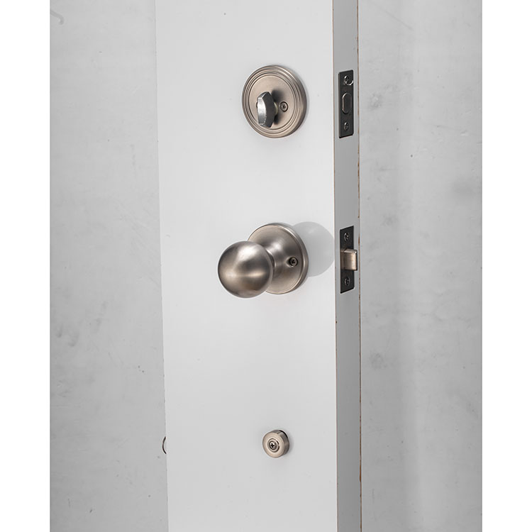 SN NP Solid Zinc Alloy And Stainless Steel Security Door Hardware American Door Handle Locks 