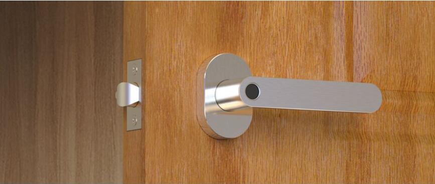 Remote Controller For Office Apartment Glass Door Lock Excellent Style Smart Fingerprint Door Lock 