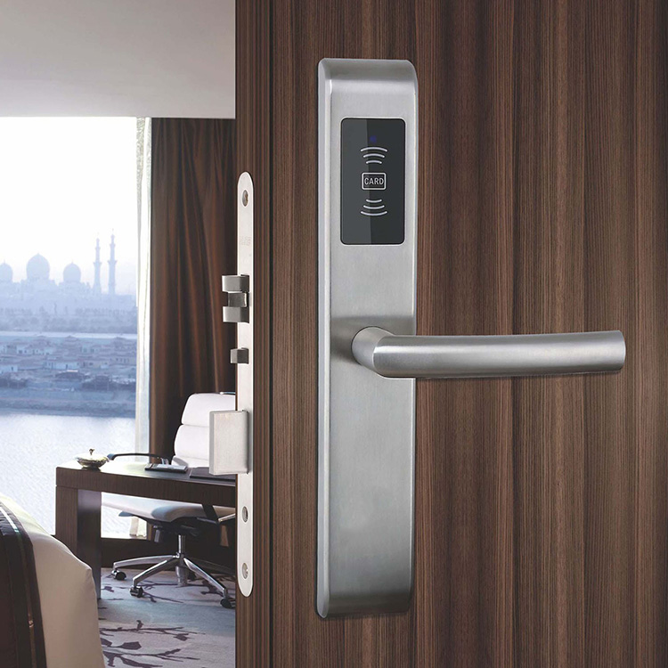 Smart Electronic Rfid Card Online Hotel Lock Management Used M1 System Security Digital Locks Factory
