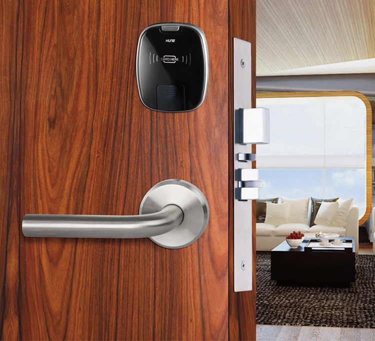 Smart Home Electronic Locks RFID Card Electronic Smart Access Keyless Digital Code Door Lock