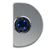 Simple Style Glass Intelligent Lock No Drilling Biometric Door Lock Stainless Steel Double Door Fingerprint Lock