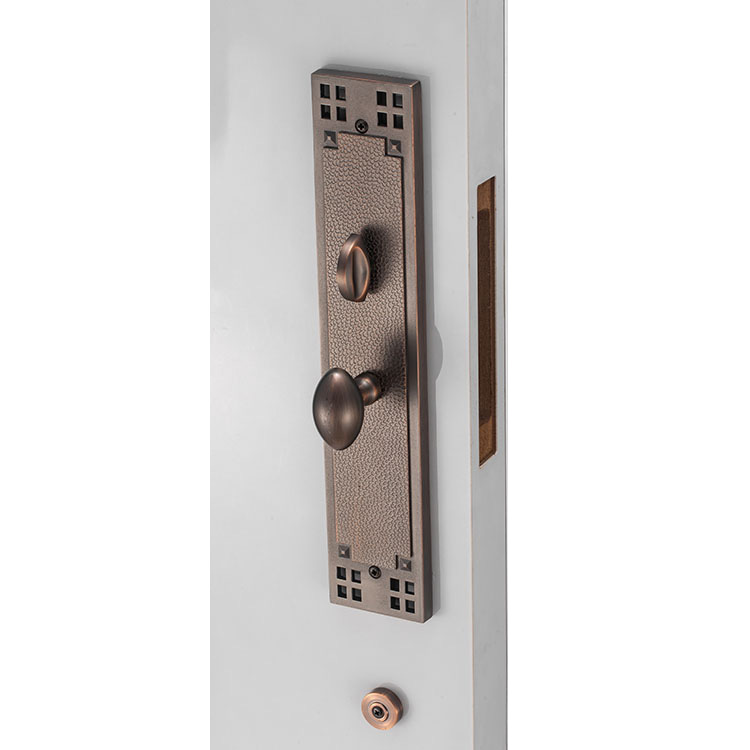 DAC Solid Zinc Alloy Brass Cylinder Mortise Front Main Door Handle Entrance Door Lock