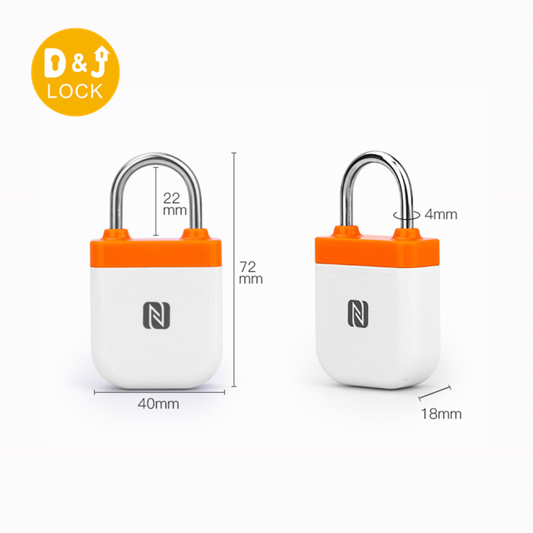 NFC padlock password padlock fingerprint lock power passive lock APP remote authorization dormitory cabinet lock smart lock