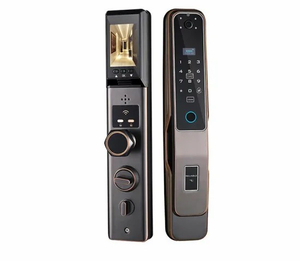Home Zinc Alloy Intelligent Fingerprint Code Cateye Lock