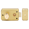 Security Rim Door Lock with Double Cylinder and Keys