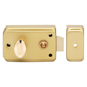 Security Rim Door Lock with Double Cylinder and Keys