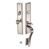 Solid Zinc Alloy Industrial Door Handle And Gate Entrance Mortise Door Locks