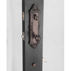Single Or Double Cylinder Antique Brass Lever Door Handle with Plate Mortise Door Lock Zinc Alloy Handleset