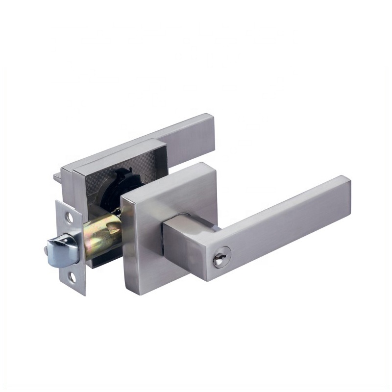 Commercial Extra Mortise American Zinc Alloy Heavy Duty Door Handle Lever Lock High Security Tubular Lever Locks