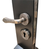 Interior Round Rose Italy Zamak Plate Heavy Duty Industrial Door Handles And Shardware Mortise Door Lock