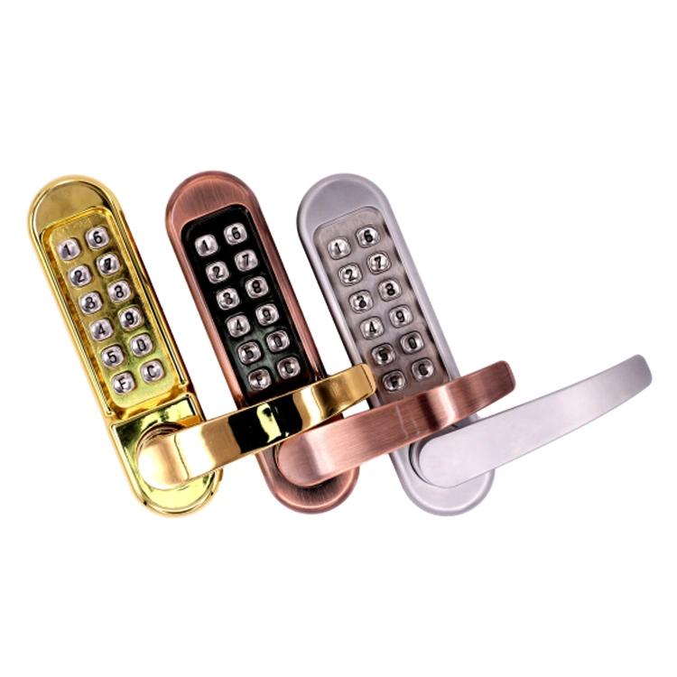 Keyless Mechanical Digital Combination Code Door Lock Sample Available